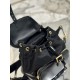 Backpack Imported Dragon Fabric and Glossy Cowhide, Style Number: 1BZ074