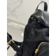 Backpack Imported Dragon Fabric and Glossy Cowhide, Style Number: 1BZ074