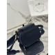 Mini Shoulder Bag Nylon Fabric and Glossy Cowhide, Style Number: 1BZ075