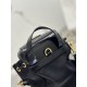 Mini Shoulder Bag Nylon Fabric and Glossy Cowhide, Style Number: 1BZ075