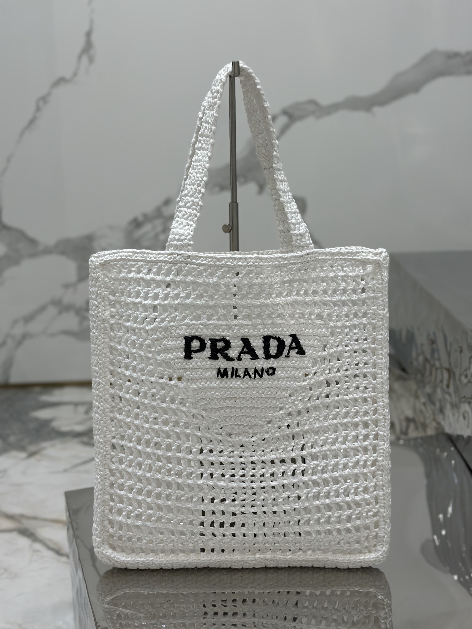 Coconut Fiber Woven Tote Bag Coconut Fiber Material, Style Number: 1BG393