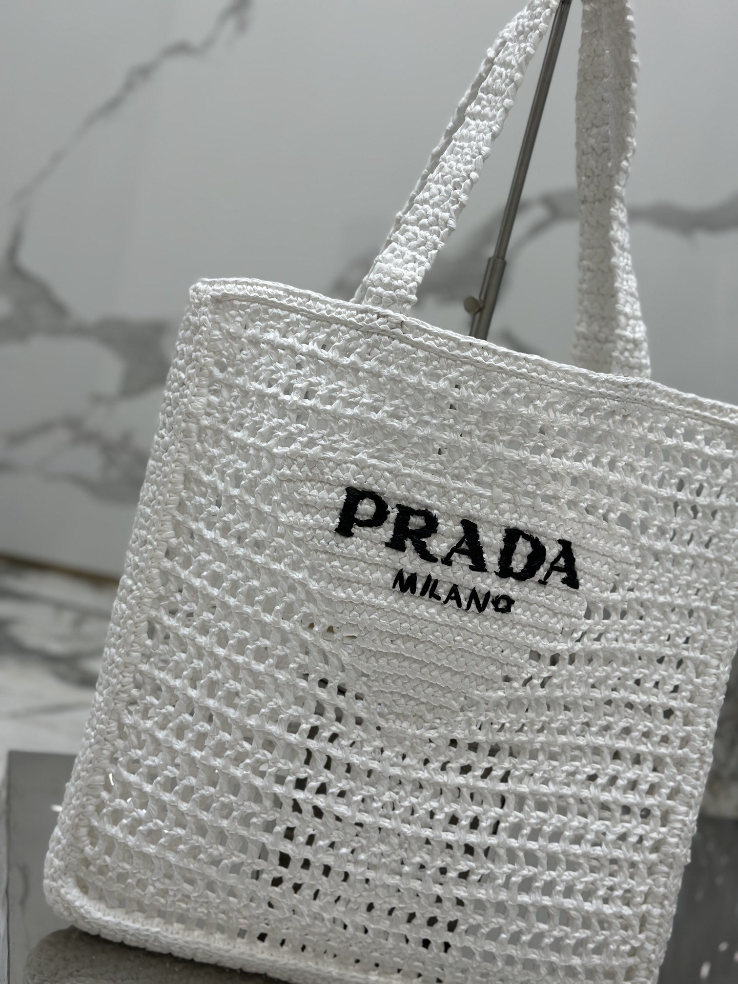 Coconut Fiber Woven Tote Bag Coconut Fiber Material, Style Number: 1BG393