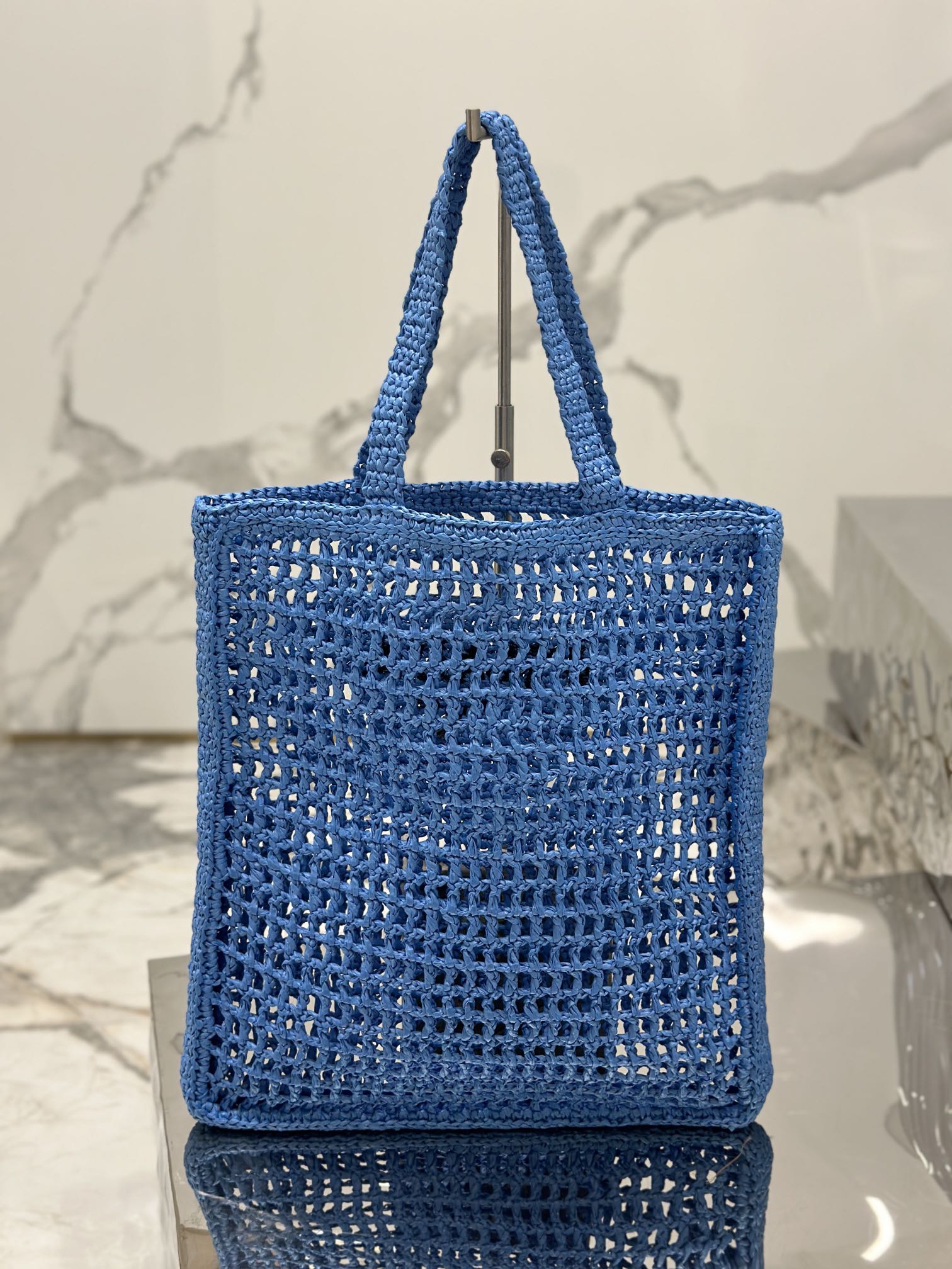 Coconut Fiber Woven Tote Bag Coconut Fiber Material, Style Number: 1BG393