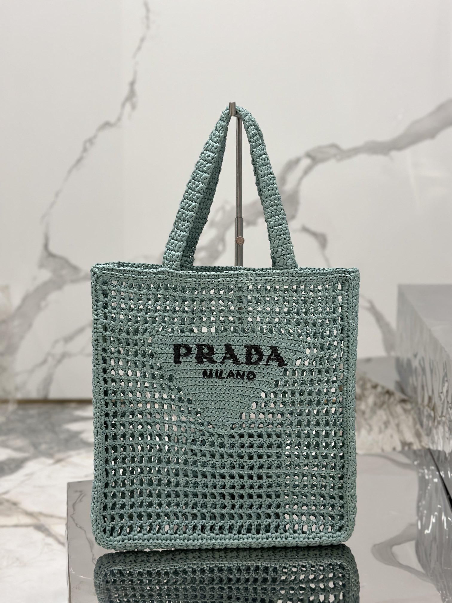 Coconut Fiber Woven Tote Bag Coconut Fiber Material, Style Number: 1BG393