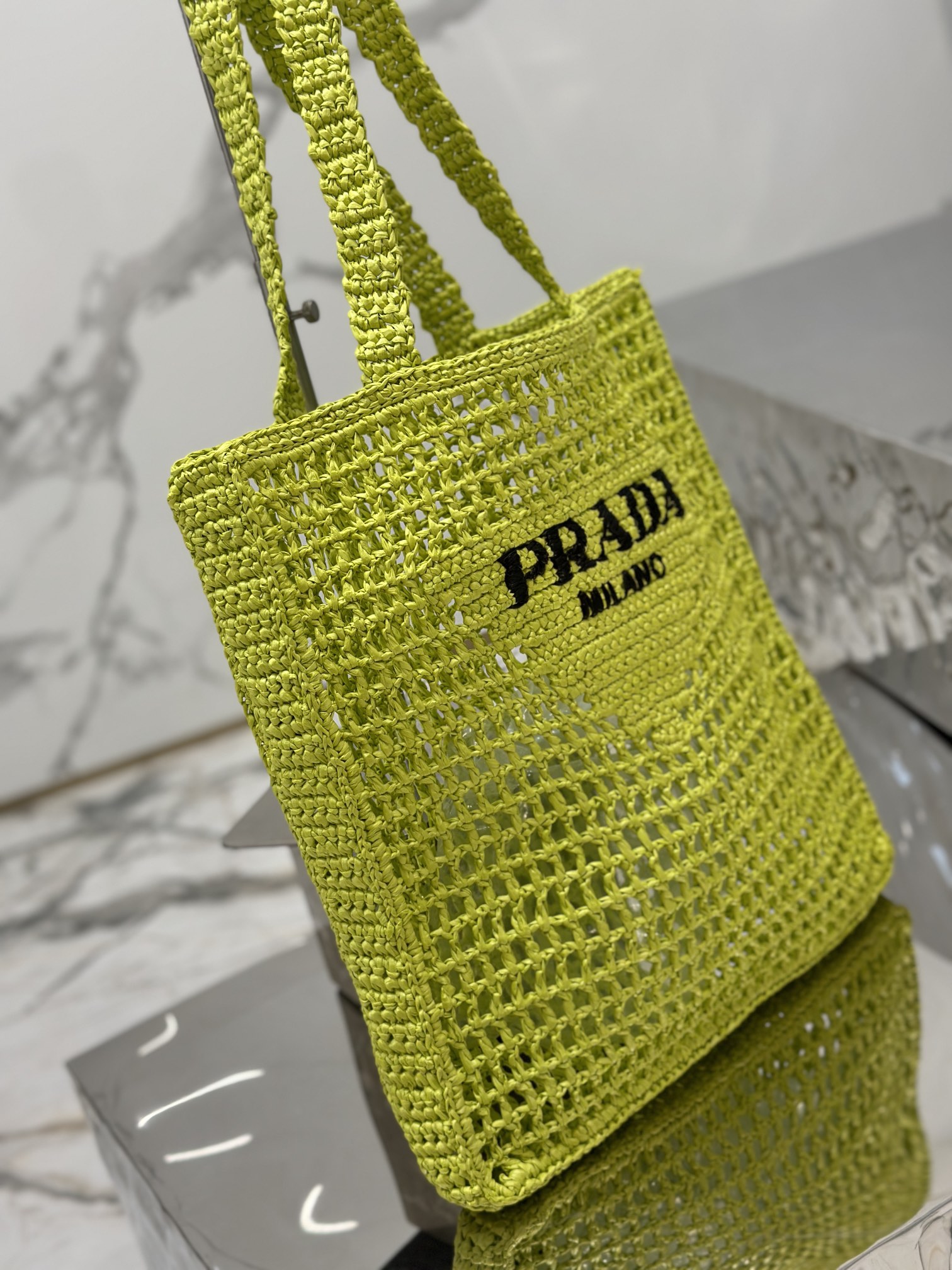 Wine coconut weave tote bag, wine coconut fiber material, Model No: 1BG393  