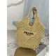 Wine coconut weave tote bag, wine coconut fiber material, Model No: 1BG424  