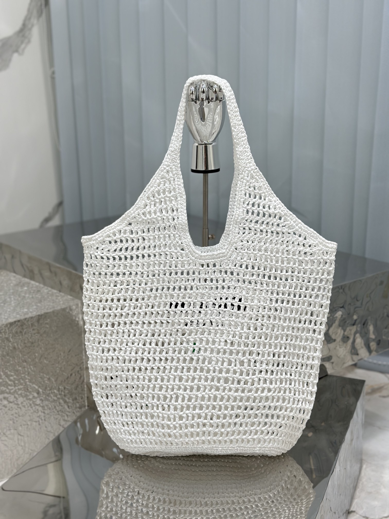 Wine coconut weave tote bag, wine coconut fiber material, Model No: 1BG424  