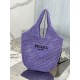 Wine coconut weave tote bag, wine coconut fiber material, Model No: 1BG424  