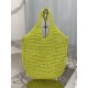 Wine coconut weave tote bag, wine coconut fiber material, Model No: 1BG424  