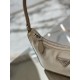 Hobo leather wristlet - underarm bag, nylon shoulder bag with imported parachute fabric. Model No: 1NE204  