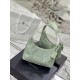 Hobo full diamond underarm bag, featuring imported water drill. Model No: 1NE515  