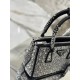 Crystal killer bag, made of imitation crystal and satin material. Model No: 1BA906  