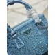 Crystal killer bag, made of imitation crystal and satin material. Model No: 1BA906  