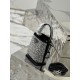 Starry sky bucket bag, Panier handbag fully covered with imitation crystal. Model No: 1BA373  