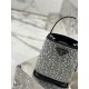 Starry sky bucket bag, Panier handbag fully covered with imitation crystal. Model No: 1BA373  