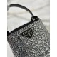 Starry sky bucket bag, Panier handbag fully covered with imitation crystal. Model No: 1BA373  