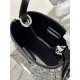 Starry sky bucket bag, Panier handbag fully covered with imitation crystal. Model No: 1BA373  