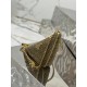 Triangle diamond Bag, adorned with imitation crystal decoration. Model No: 1BC190  