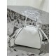 Autumn and winter small size bag, made of plain cowhide with soft sheepskin interior. Model No: 1BA366  