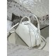 Autumn and winter large size bag, made of plain cowhide with soft sheepskin interior. Model No: 1BA365  