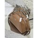 Autumn and winter large size bag, made of plain cowhide with soft sheepskin interior. Model No: 1BA365  