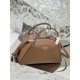 Autumn and winter large size bag, made of plain cowhide with soft sheepskin interior. Model No: 1BA365  