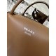 Autumn and winter large size bag, made of plain cowhide with soft sheepskin interior. Model No: 1BA365  