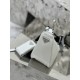 Prada small cowhide triangular bag, made of imported soft and delicate cowhide. Model No: 1BH190  