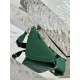 Prada small cowhide triangular bag, made of imported soft and delicate cowhide. Model No: 1BH190  