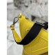 Prada small cowhide triangular bag, made of imported soft and delicate cowhide. Model No: 1BH190  