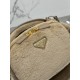 Furry handbag, made of soft sheepskin. Model No: 1BH208  