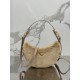 Moon furry bag, made of soft sheepskin and cowhide. Model No: 1BC194  