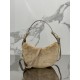 Moon furry bag, made of soft sheepskin and cowhide. Model No: 1BC194  