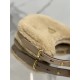 Moon furry bag, made of soft sheepskin and cowhide. Model No: 1BC194  