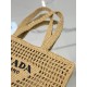 Coconut palm woven tote bag, made with coconut palm fiber material. Model number: 2VG105  