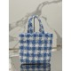 Woven tote bag (small), designed with imported raffia, model number: 1BG422  