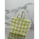 Woven tote bag (small), designed with imported raffia, model number: 1BG422  