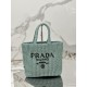 Woven tote bag (small), designed with imported raffia, model number: 1BG422  