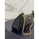 Oil wax leather armpit bag Imported oil wax leather Style No: 1BC221