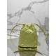 Diamond grid bucket bag Re-Nylon recycled nylon shoulder bag Style No: 1BH038