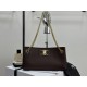 CELINE Newpaper Medium Soft Cowhide Leather Handbag Cowhide Leather Sheepskin Lining