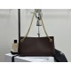 CELINE Newpaper Medium Soft Cowhide Leather Handbag Cowhide Leather Sheepskin Lining