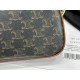 CELINE | Multicolor Logo Printed Cowhide Leather Handbag, Imported Original Leather Material with Excellent Texture