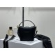 CELINE mini bucket French fries bag, imported original cowhide material