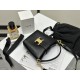 CELINE mini bucket French fries bag, imported original cowhide material