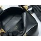 CELINE mini bucket French fries bag, imported original cowhide material