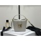 CELINE mini bucket French fries bag, imported original cowhide material