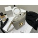 CELINE mini bucket French fries bag, imported original cowhide material