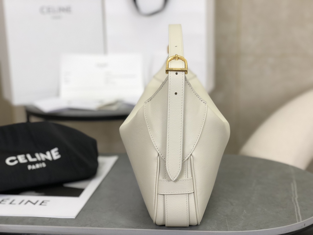 CELINE | Romy New Underarm Bag, Outer Skin Made of Cowhide Grained Leather