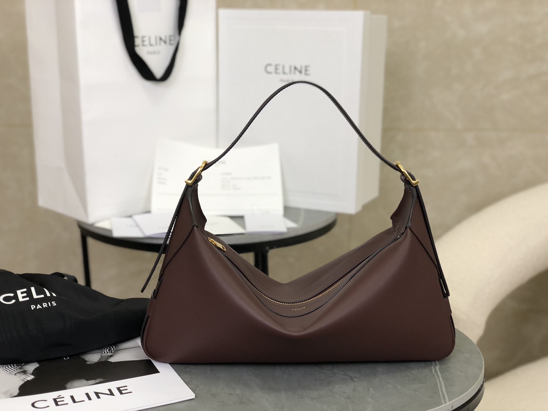 CELINE | Romy New Underarm Bag, Outer Skin Made of Cowhide Grained Leather